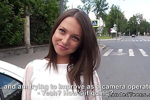 Spectacular Russian teenager rectal boinked Pov outdoor