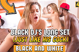 BLACK4K. Young babe meets the man of her wishes at the disco