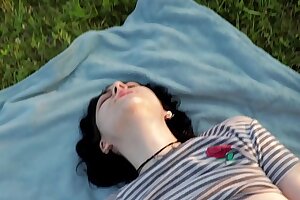 Public sex with huge-chested teen concluded with huge cumshot Point of view