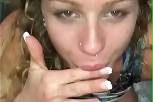 TOILET SEX----ANGEL EMILY PUBLIC BLOWJOB , Peeing IN MOUTH AND FUCKING IN THE TRAIN !!