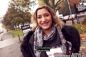 Deutsch Türkin macht Straßen Outdoor Sextreffen EroCom Appointment echte versaute Schlampe
